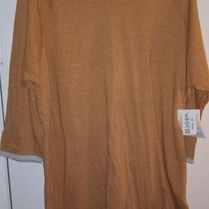 Lularoe Randy Baseball style Top 2x NWT